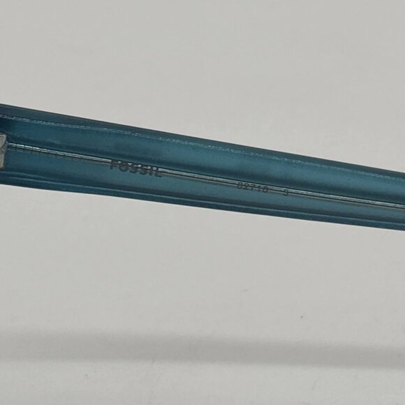 Fossil Women’s Sunglasses FW160 82710 3 Square Black/Turquoise Frame 53-18-143 - Picture 6 of 9